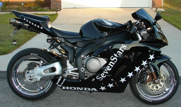 CBR RR Decals Graphics Seven Stars kit